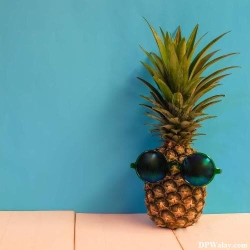 a pineapple with sunglasses on it comedy dp for whatsapp