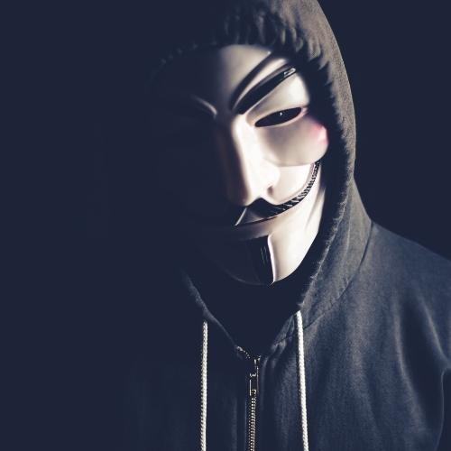 a man wearing a mask and hoodie dp for boys whatsapp