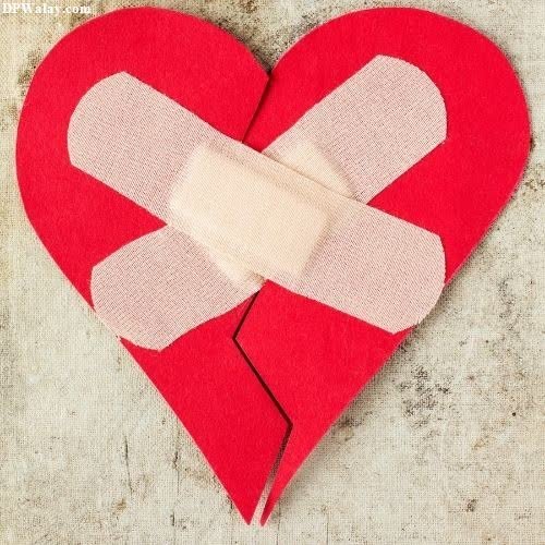 a broken heart with bandages on it-vb5j