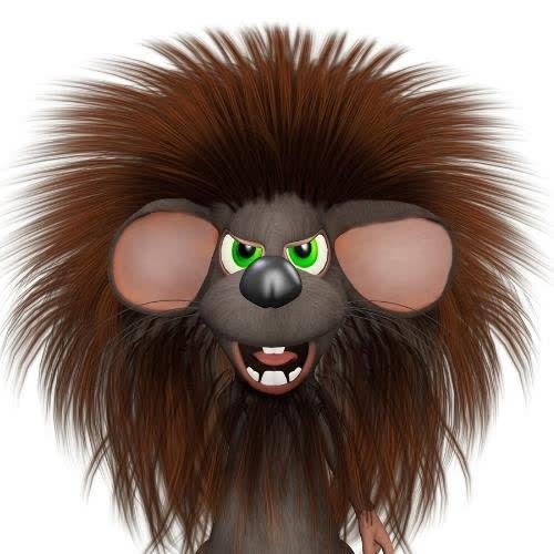 cartoon dp for whatsapp - a cartoon character with long hair and green eyes