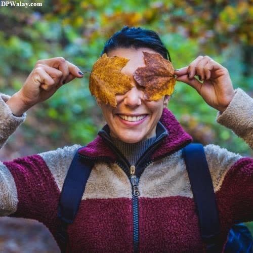 a woman with a piece of bread on her face cute girl pic hidden face