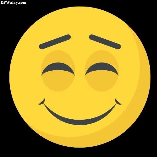 a smiley face with a smile on it-DHx0 cute smile dp 