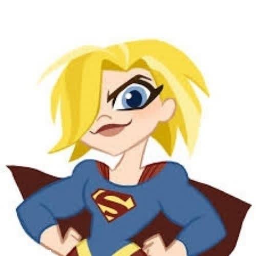 a cartoon character with blonde hair and blue eyes dp for whatsapp cartoon 