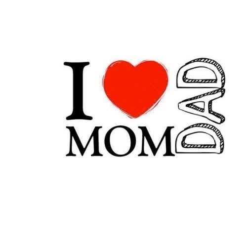 a heart with the word i love mom-5Not mom dad love images