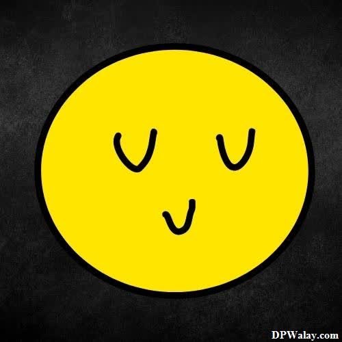 emoji dp - a smiley face with a sad expression-5nQI