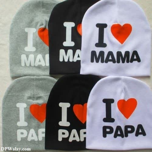 i love papa beanie hat 