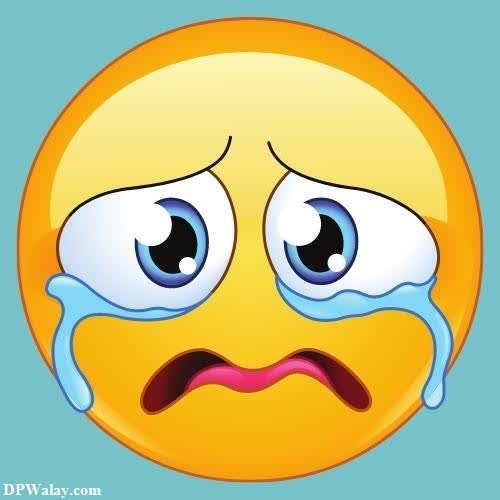 a sad face with tears and tears-XBtn