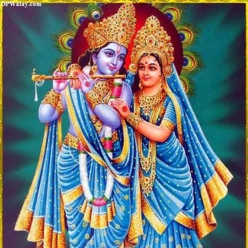 lord krishna and goddess radha radha, person, person, person, person, lord, lord, 