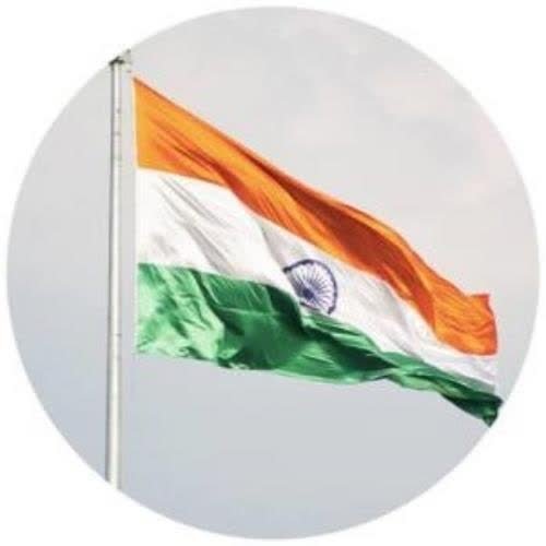 the indian flag is flying high in the sky alphabets dp for facebook in tricolour
