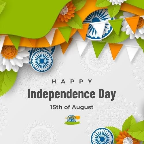 republic day is the day of independence-Un0B dp 15 august 
