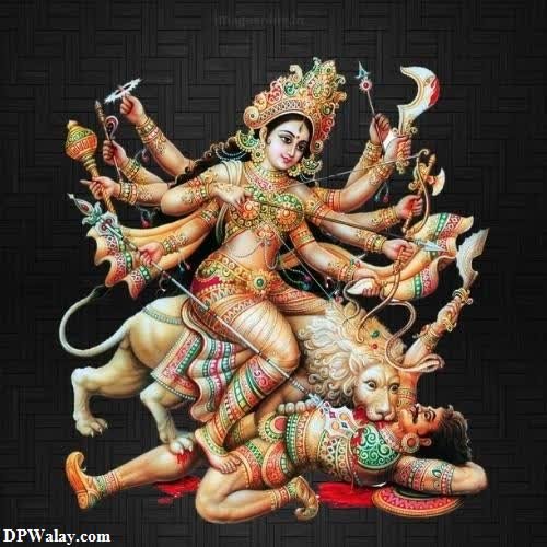 lord person riding on a bull durga maa pic for dp