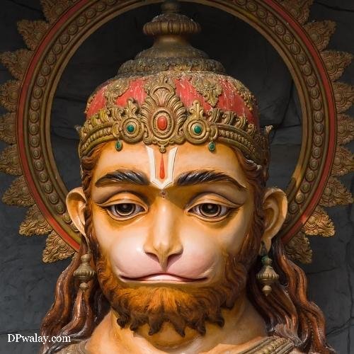 a statue of lord gan hanuman ji dp 
