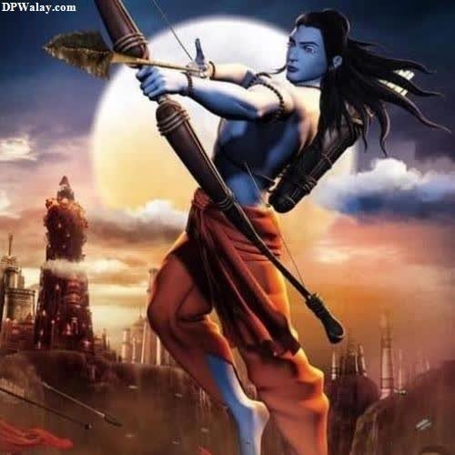 avatar of lord krishna jai shree ram whatsapp dp