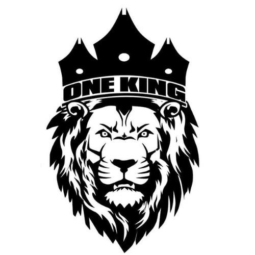 lion with a crown logo