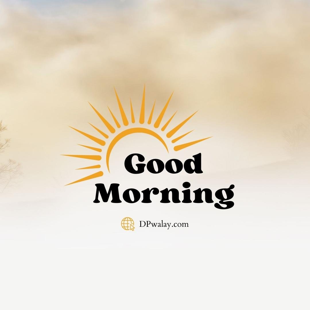 picture of the sun with the words god morning