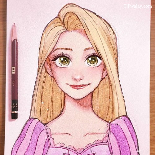 drawing of rapanfrom tangled