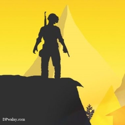 silhouette of soldier on top of mountain