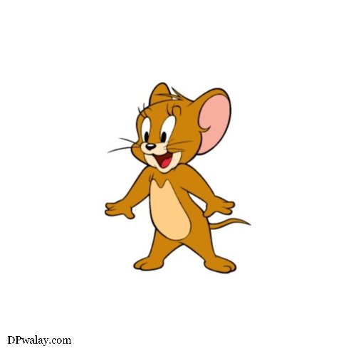 cartoon mouse with white background tom and jerry dp