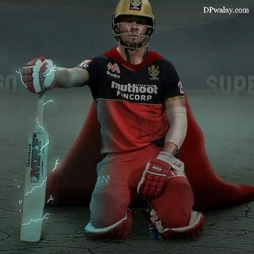 man in red and black shirt holding bat