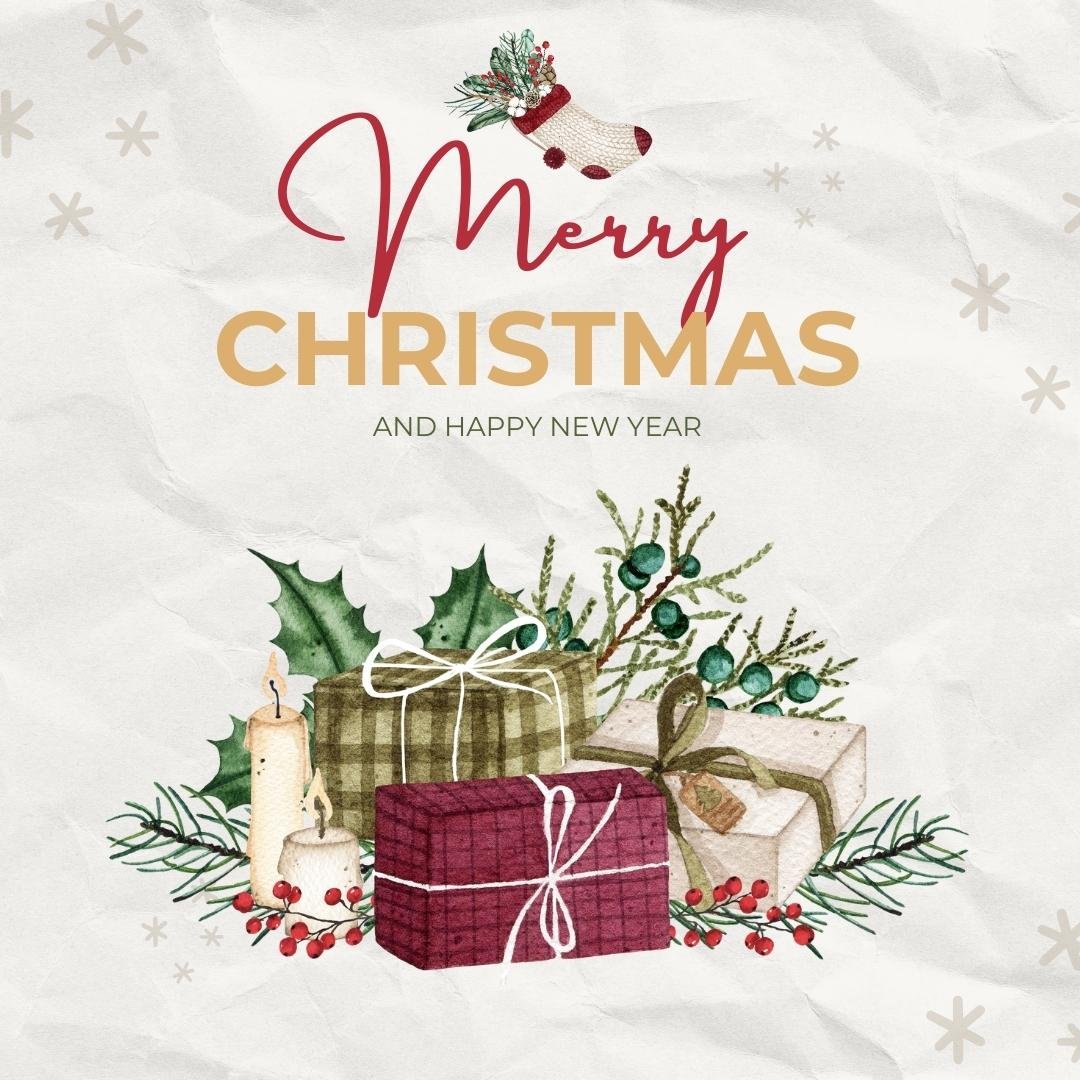merry christmas watercolor clipart-x8N